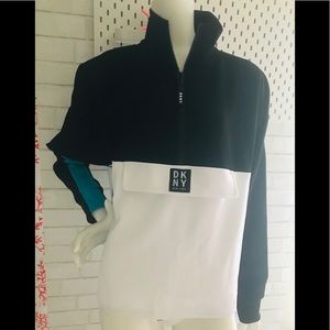 NWT DKNY colour block sweatshirt.